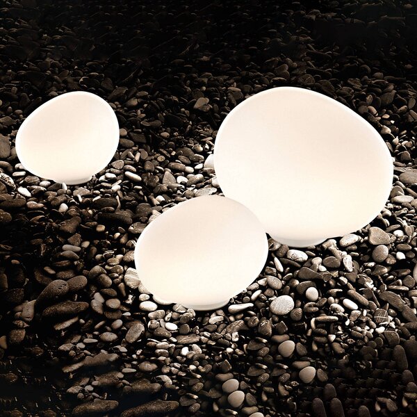 Foscarini Gregg outdoor grande Lampada decorativa da esterno, Bianco / Opale, Plastica, Design