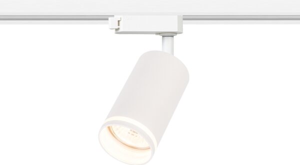 Faretto per sistema binario monofase PIPE 1xGU10/10W/230V bianco