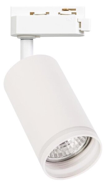 Faretto per sistema binario monofase PIPE 1xGU10/10W/230V bianco