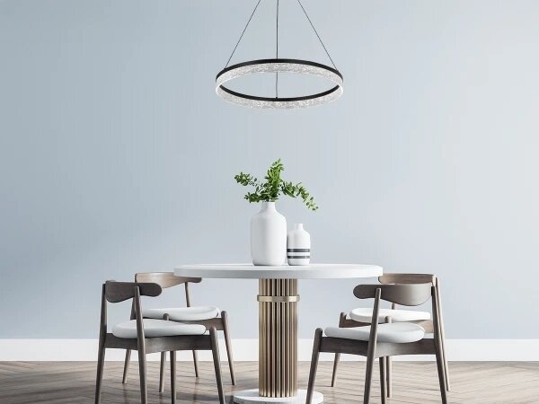 Lampadario a sospensione dimmerabile su cavo ALIANZ LED/45W/230V 3000-6000K + telecomando