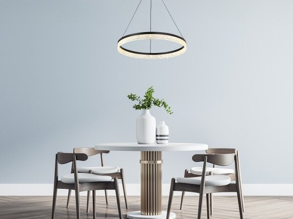 Lampadario a sospensione dimmerabile su cavo ALIANZ LED/45W/230V 3000-6000K + telecomando