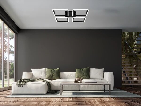 Plafoniera LED dimmerabile LED/95W/230V 3000-6500K + telecomando