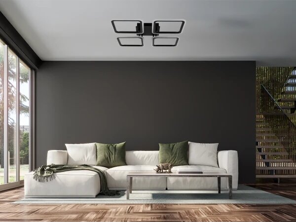 Plafoniera LED dimmerabile LED/95W/230V 3000-6500K + telecomando
