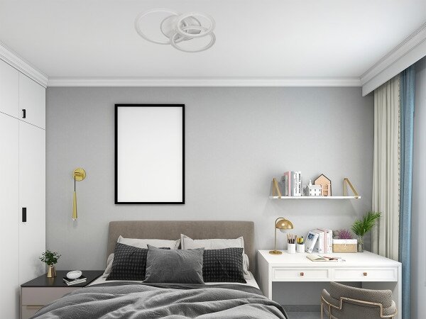 Plafoniera LED dimmerabile LED/90W/230V 3000-6500K + telecomando