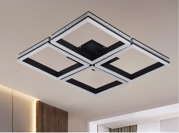Plafoniera LED dimmerabile a montaggio superficiale LED/215W/230V 3000-6500K + telecomando