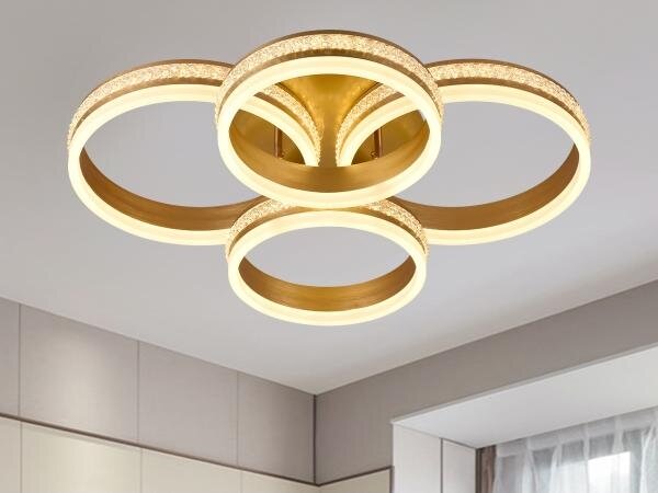 Lampadario a plafone dimmerabile a LED/150W/230V 3000-6500K + telecomando