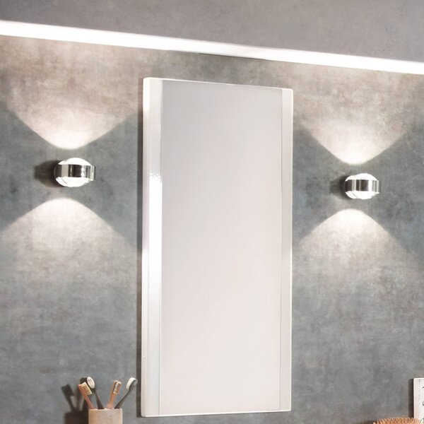 Top Light Applique da parete PUK, dimmerabile, Cromo / Argento, Soggiorno / Sala da pranzo, Metallo, Moderno, Applique