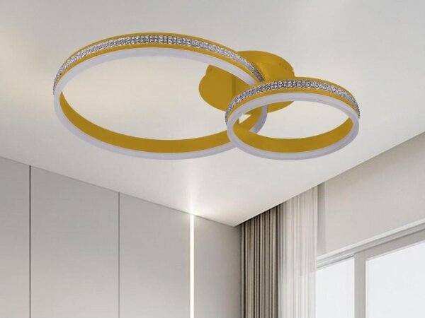 Plafoniera LED dimmerabile 110W/230V 3000-6500K + telecomando