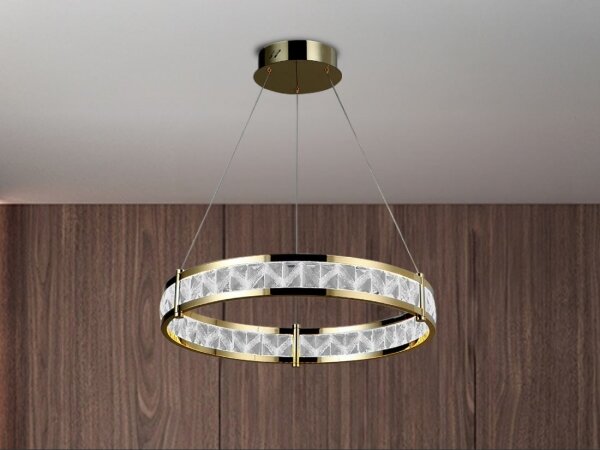 Lampadario LED dimmerabile su cavo ENRIQUE LED/40W/230V 3000-6000K +telecomando