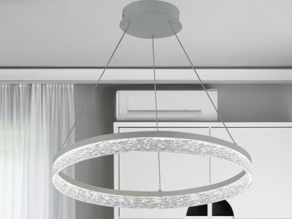 Lampadario dimmerabile a sospensione con cavo ALIANZ LED/60W/230V 3000-6000K + telecomando