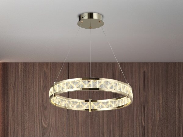 Lampadario LED dimmerabile su cavo ENRIQUE LED/40W/230V 3000-6000K +telecomando
