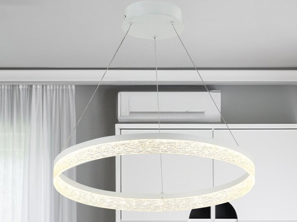 Lampadario dimmerabile a sospensione con cavo ALIANZ LED/60W/230V 3000-6000K + telecomando