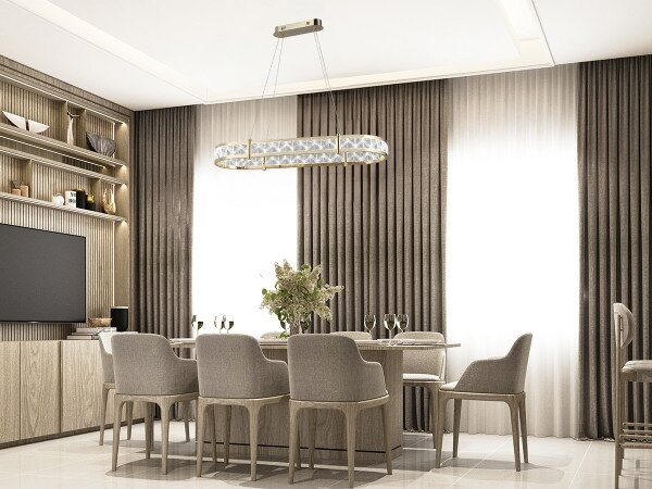 Lampadario LED dimmerabile su cavo ENRIQUE LED/50W/230V 3000-6000K +telecomando