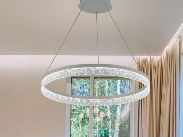 Lampadario a sospensione LED dimmerabile ALIANZ LED/45W/230V 3000-6000K + telecomando