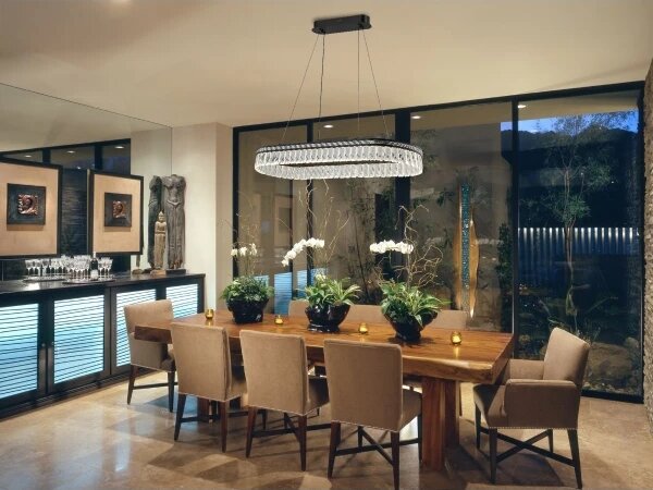 Lampadario in cristallo dimmerabile a LED su cavo THALIA LED/50W/230V 3000-6000K + telecomando