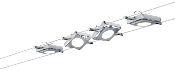 Paulmann 94107 - Set 4xLED/4,3W Sistema completo a cavo MAC 230V