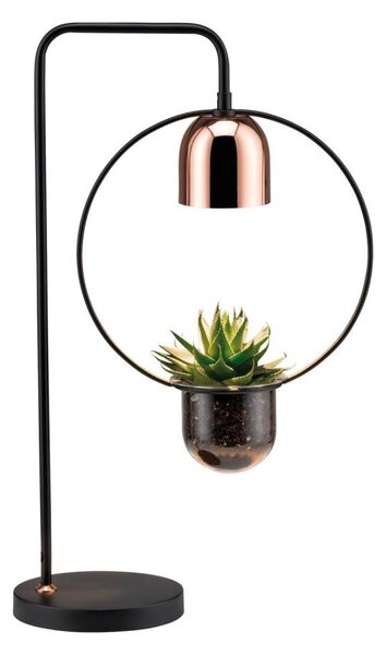 Paulmann 79746 - 1xGU10/20W Lampada da tavolo FANJA 230V fumé