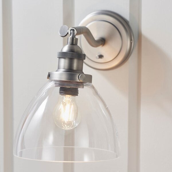 Endon 91739 - Applique da parete a faretto HANSEN 1xE14/40W/230V, cromo satinato