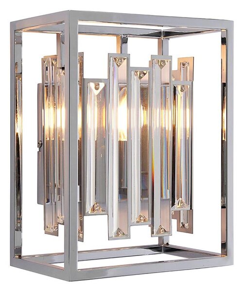 Endon 81932 - Applique da parete ACADIA 1xE14/40W/230V finitura cromata lucida