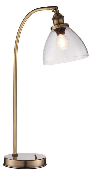 Endon 77859 - Lampada da tavolo HANSEN 1xE14/40W/230V ottone