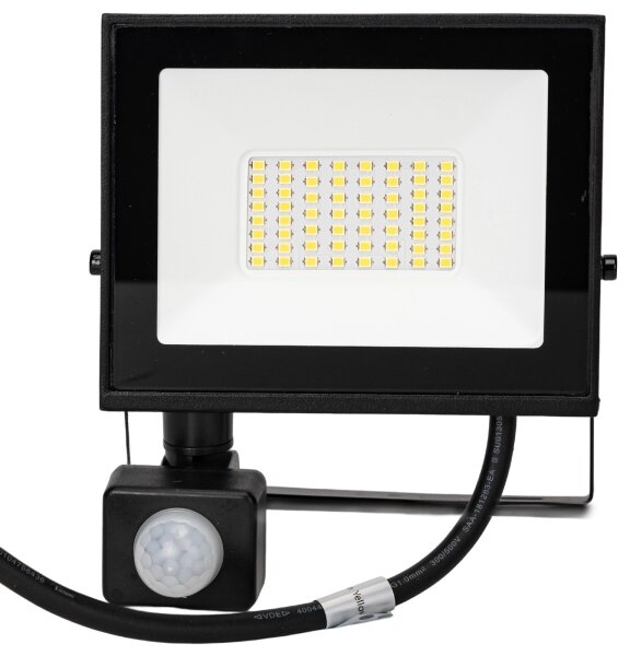 Aigostar - Proiettore LED con sensore, 30W, 230V, 4000K, IP65