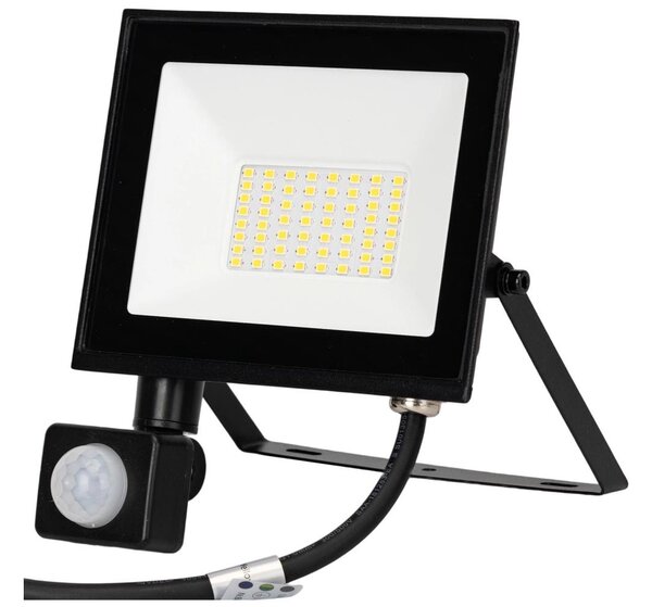 Aigostar - Proiettore LED con sensore, 30W, 230V, 4000K, IP65