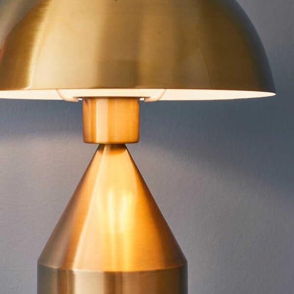 Endon 90522 - Lampada da tavolo NOVA 1xE27/60W/230V ottone