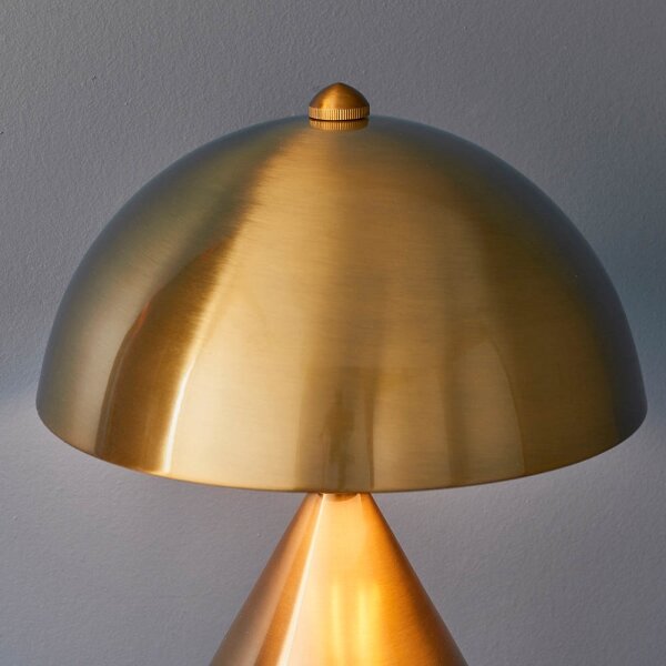 Endon 90522 - Lampada da tavolo NOVA 1xE27/60W/230V ottone