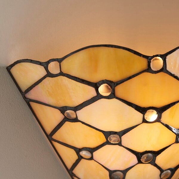 Endon 64302 - Applique da parete Tiffany PEARL 1xE14/40W/230V