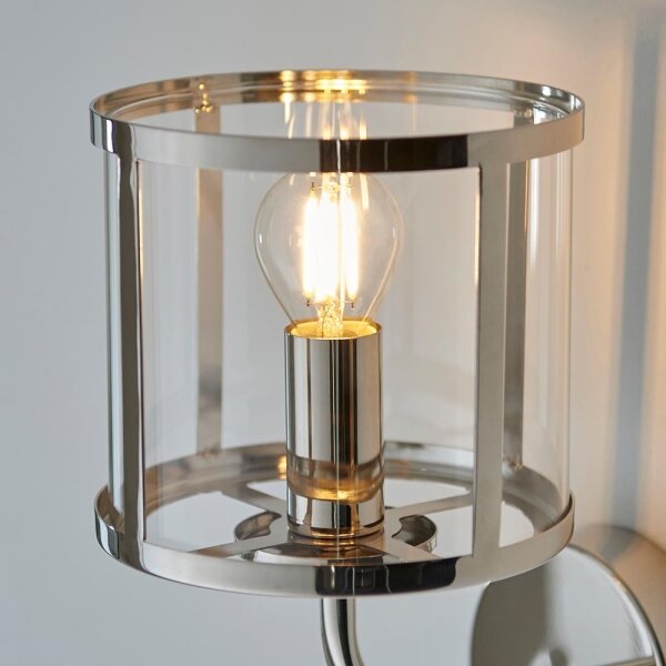 Endon 106003 - Applique HOPTON 1xE14/7W/230V cromo lucido