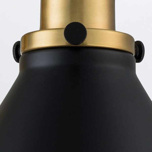 Elstead PV1-AB-MB - Lampada da parete PROVENCE 1xE27/60W/230V oro/nero