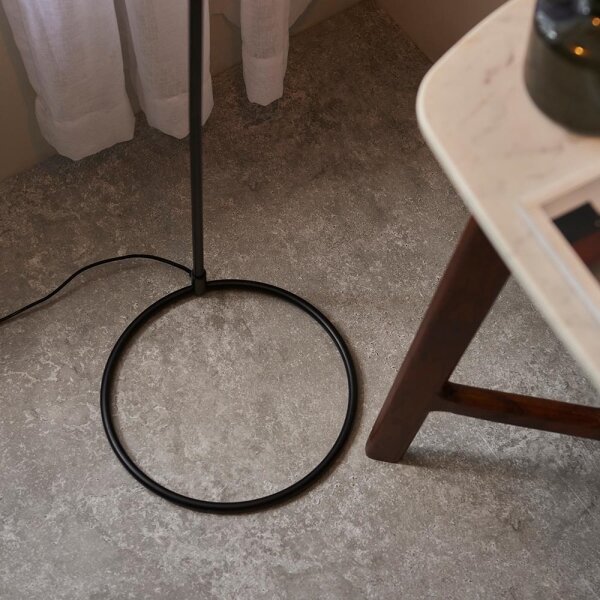 Endon 106337 - Lampada da terra BRAIR 1xE27/10W/230V nera