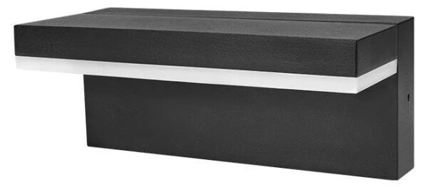 Lampada da parete LED per esterni LED/9W/230V 4000K IP44 nera
