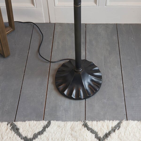 Endon 70936 - Lampada da terra Tiffany FARGO 2xE27/60W/230V, diametro 50 cm