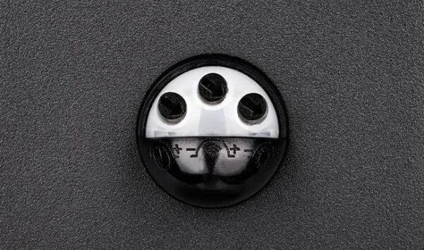 Lampada LED da parete per esterni con sensore LED/9W/230V 4000K IP44 nera