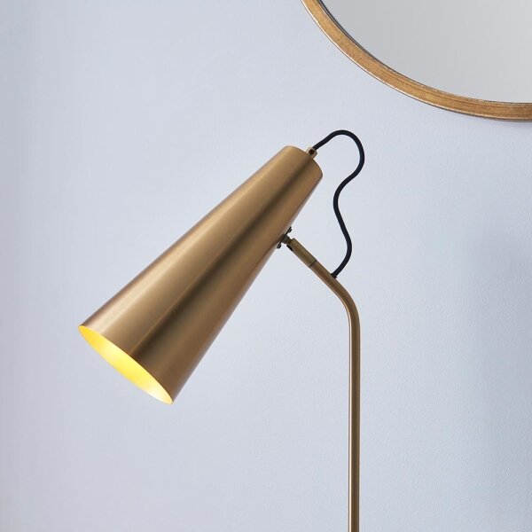 Endon 107527 - Lampada da tavolo KARNA 1xE27/10W/230V in ottone