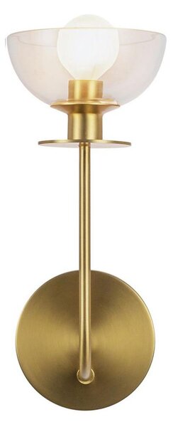 Alora Mood ALM-SYLVIA-1WB-BG-CL - Lampada da parete SYLVIA 1xE14/40W/230V, finitura oro