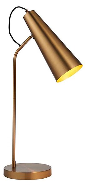 Endon 107527 - Lampada da tavolo KARNA 1xE27/10W/230V in ottone