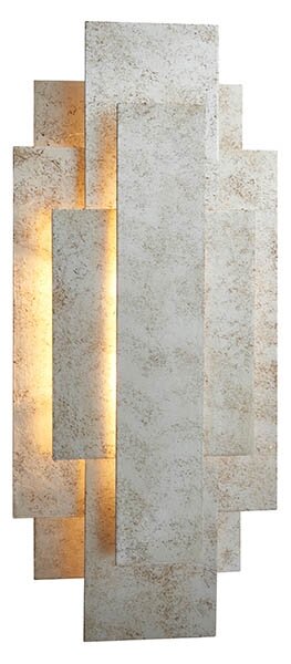 Endon 90451 - Applique da parete ALZARE 2xG9/3W/230V bianco anticato