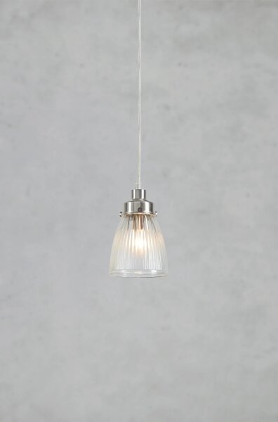 Markslöjd 109009 - Lampada a sospensione con cavo BELLIS 1xE14/40W/230V cromo opaco