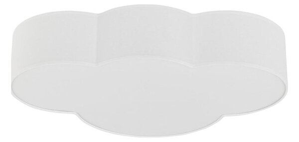 Brilagi - Lampada da soffitto per bambini NIMBUS 4xE27/15W/230V 46x63 cm bianca