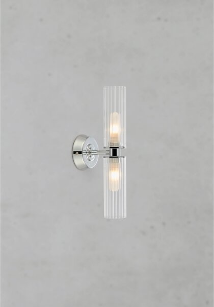 Markslöjd 109027 - Applique da bagno RIMINI 2xG9/20W/230V IP44 cromo lucido