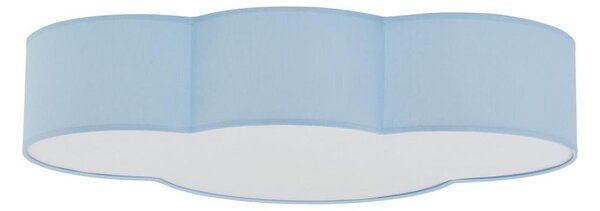 Brilagi - Plafoniera per bambini NIMBUS 4xE27/15W/230V 46x63 cm blu
