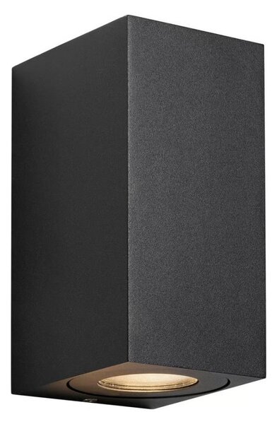Nordlux - Applique da esterno CANTO 2xGU10/28W/230V IP44 nera