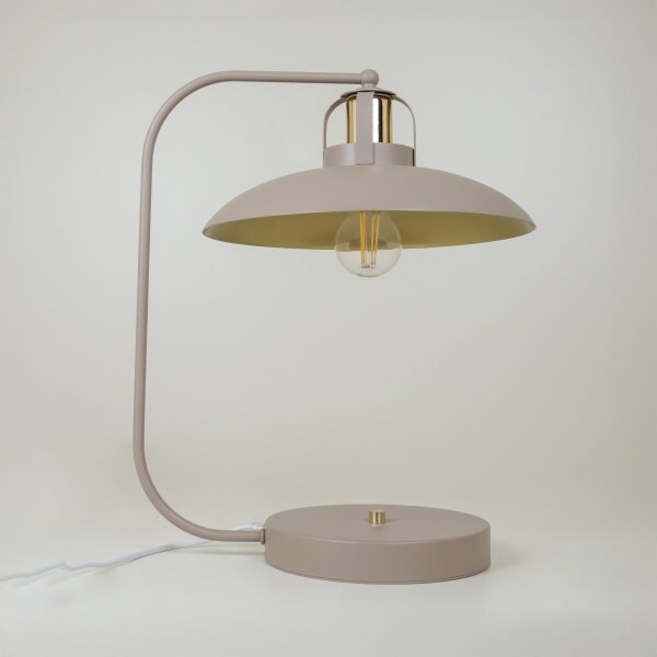 Brilagi - LED Lampada da tavolo FLAMENGO 1xE27/60W/230V beige