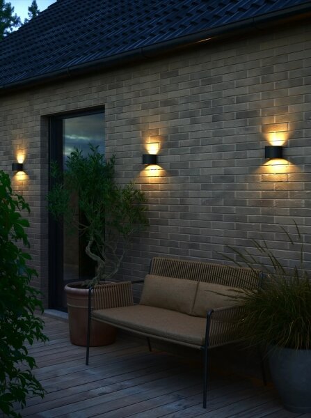 Nordlux - Applique LED da esterno MILDA LED/4,9W/230V IP44 nero