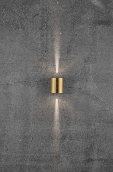 Nordlux - Applique LED da esterno CANTO 2xLED/5,5W/230V IP44 oro