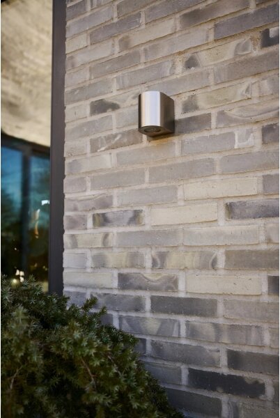 Nordlux - Applique da esterno LED CANTO 2xLED/6W/230V IP44 in acciaio inox