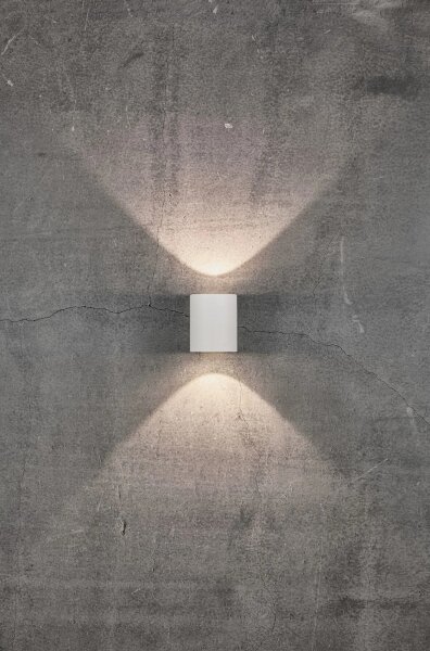 Nordlux - Applique da esterno a LED CANTO 2xLED/6W/230V IP44 bianco