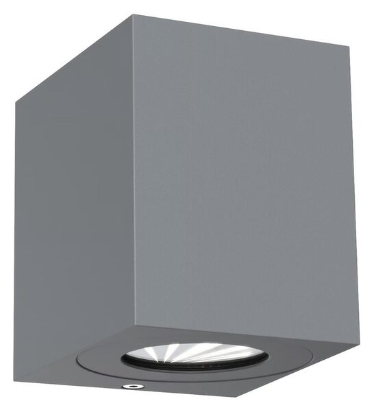 Nordlux - Applique LED da esterno CANTO 2xLED/5W/230V IP44 grigio